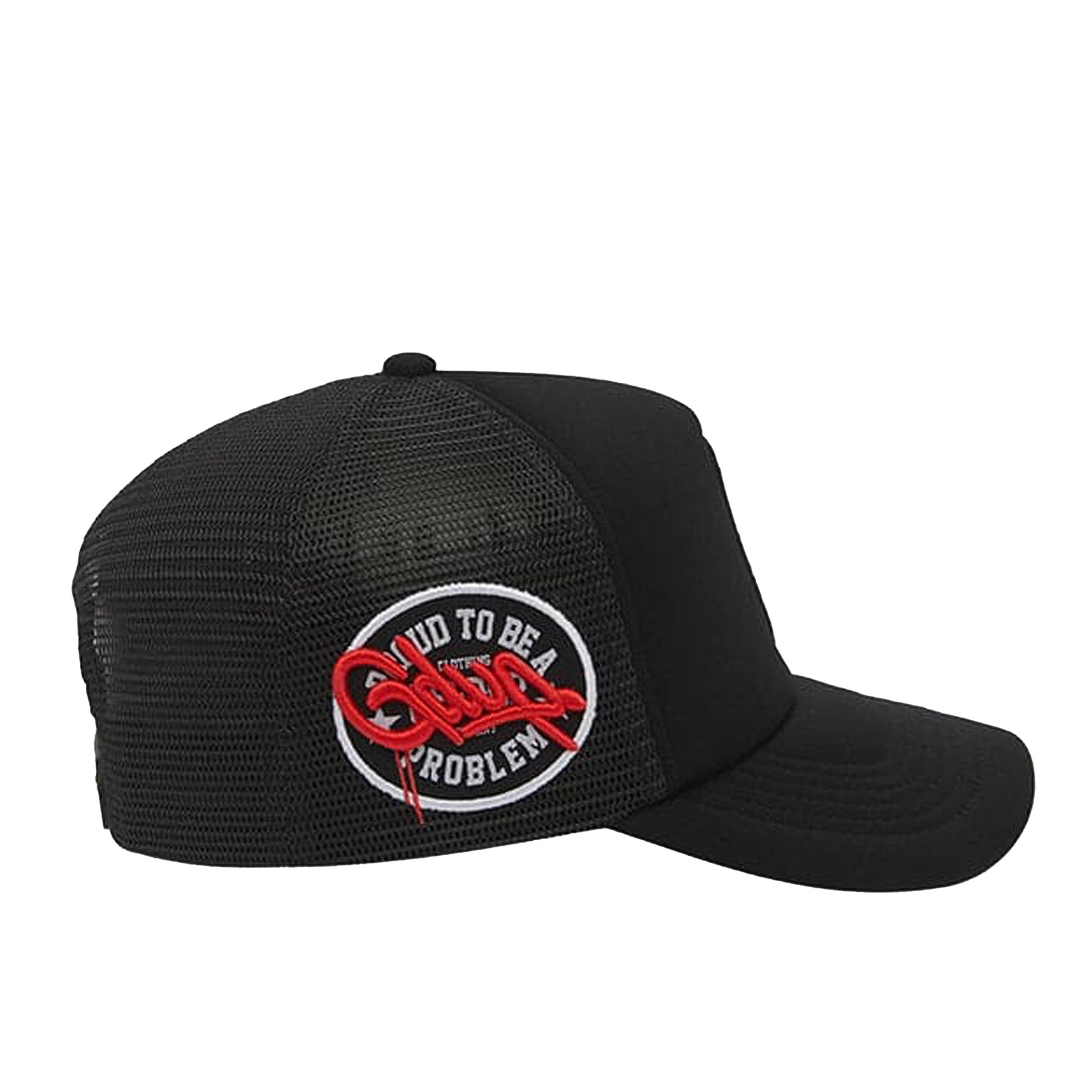 Geedup G Trucker Hat for Men & Women - Stylish Black Snapback Cap with Mesh Back, Adjustable Fit - Perfect for Outdoor, Sports, and Casual Wear (2025 Edition)