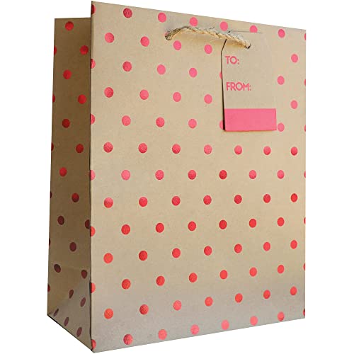 Red Dots on Kraft