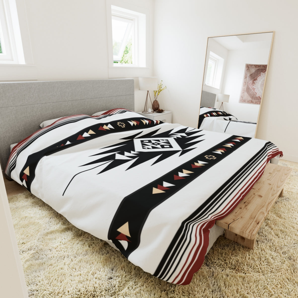 Premium Microfiber Polyester Duvet Cover Set - Soft Queen King Size Bedding with Zipper Closure - Luxury Bedroom Decor for All Seasons | Perfect for Master Bedroom, Guest Room & Hotel Use