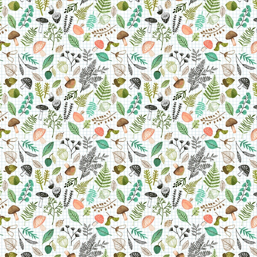 Imagine Y3423 1 Forest Floor White - Modern Area Rug for Living Room, Bedroom & Nursery - Soft & Durable Home Decor Carpet