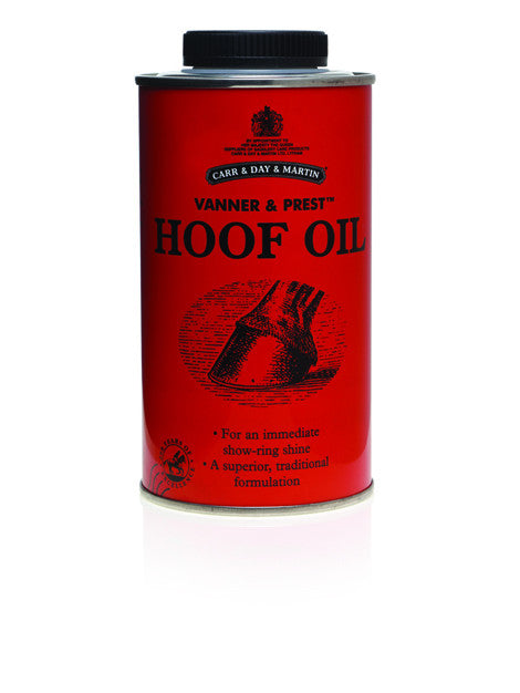 Vanner & Prest Hoof Oil for Horses - Moisturizing & Protective Hoof Conditioner - Ideal for Dry, Cracked Hooves & Hoof Care Maintenance - Perfect for Show Horses, Trail Riders & Daily Equine Grooming