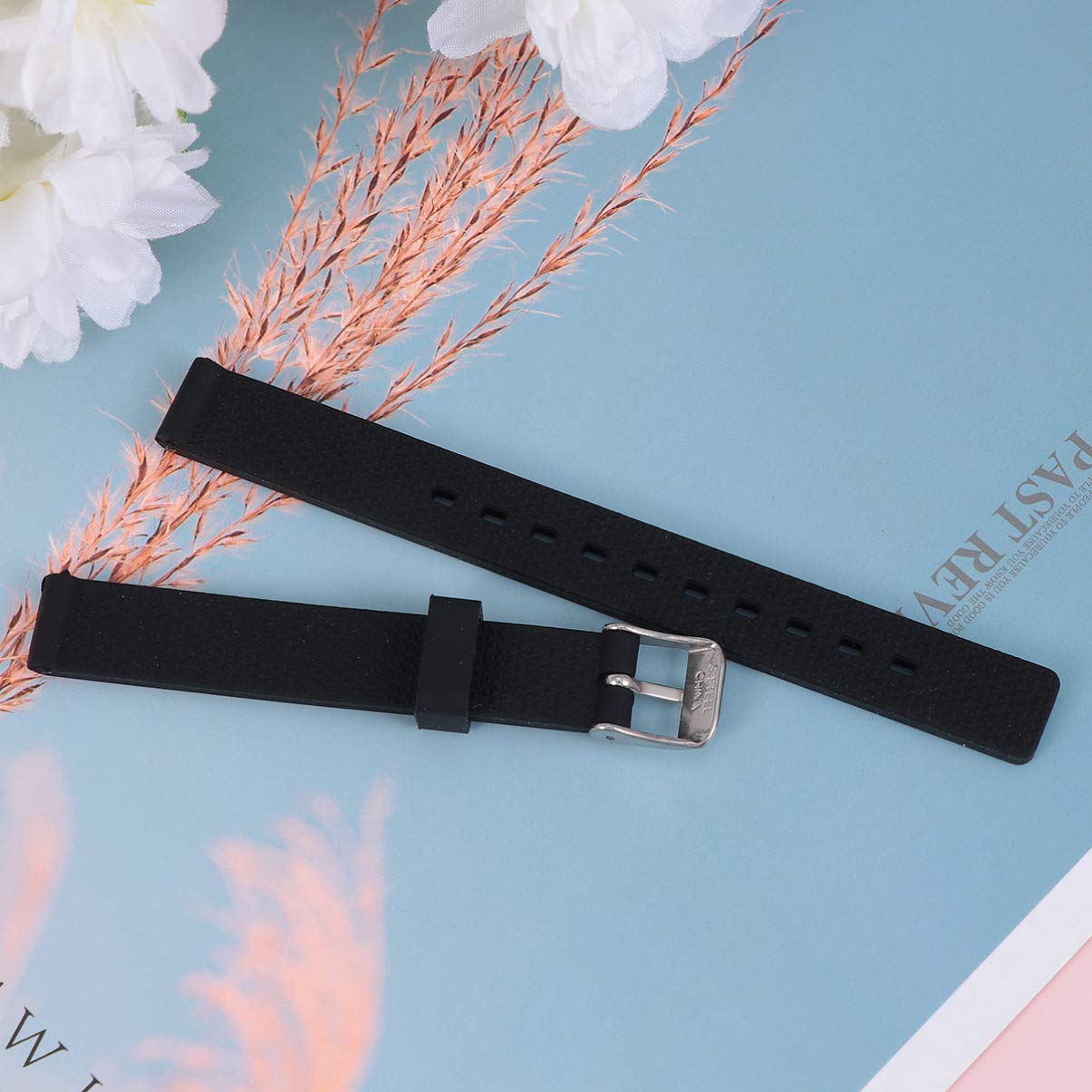 Premium Silicone Watch Band Replacement - Durable & Comfortable Strap for Smartwatches & Fitness Trackers - Perfect for Running, Swimming & Everyday Wear
