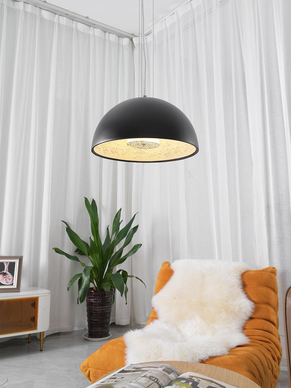 Hemisfera Modern Suspension Lamp - Stylish Pendant Light for Living Room, Dining Room, and Bedroom - Perfect for Home Decor and Interior Design