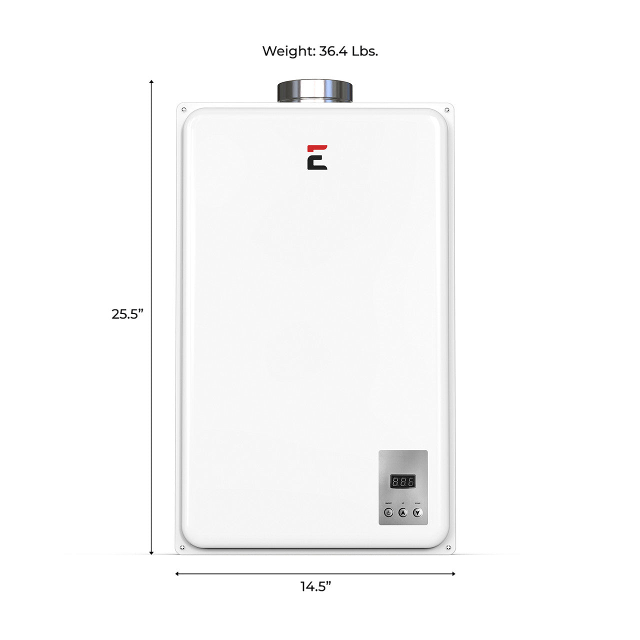 Eccotemp 45HI NG 6.8 GPM Natural Gas Tankless Water Heater - High Efficiency On-Demand Hot Water System for Home, RV & Outdoor Use (Open Box)