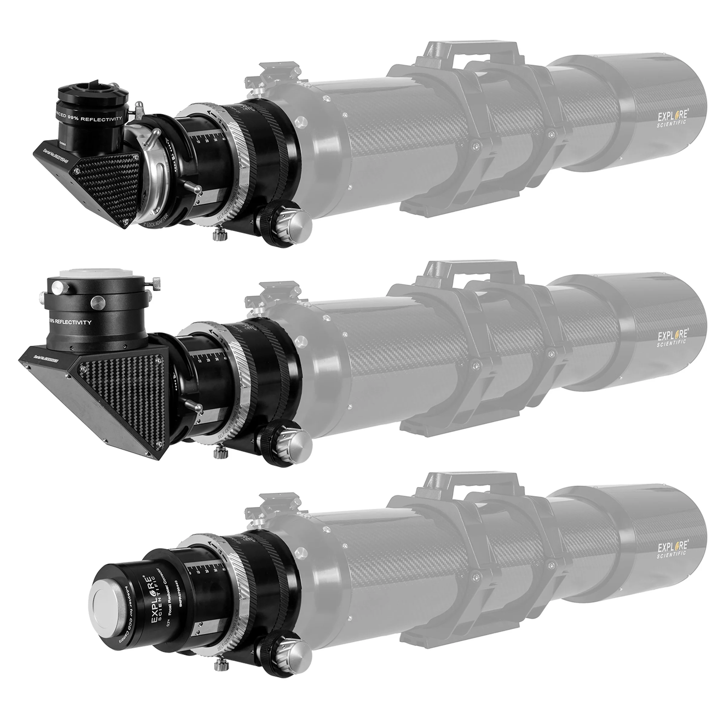 3 Inch Self Centering Focuser (ES FOC3) - Premium Telescope Accessory for Astrophotography & Stargazing