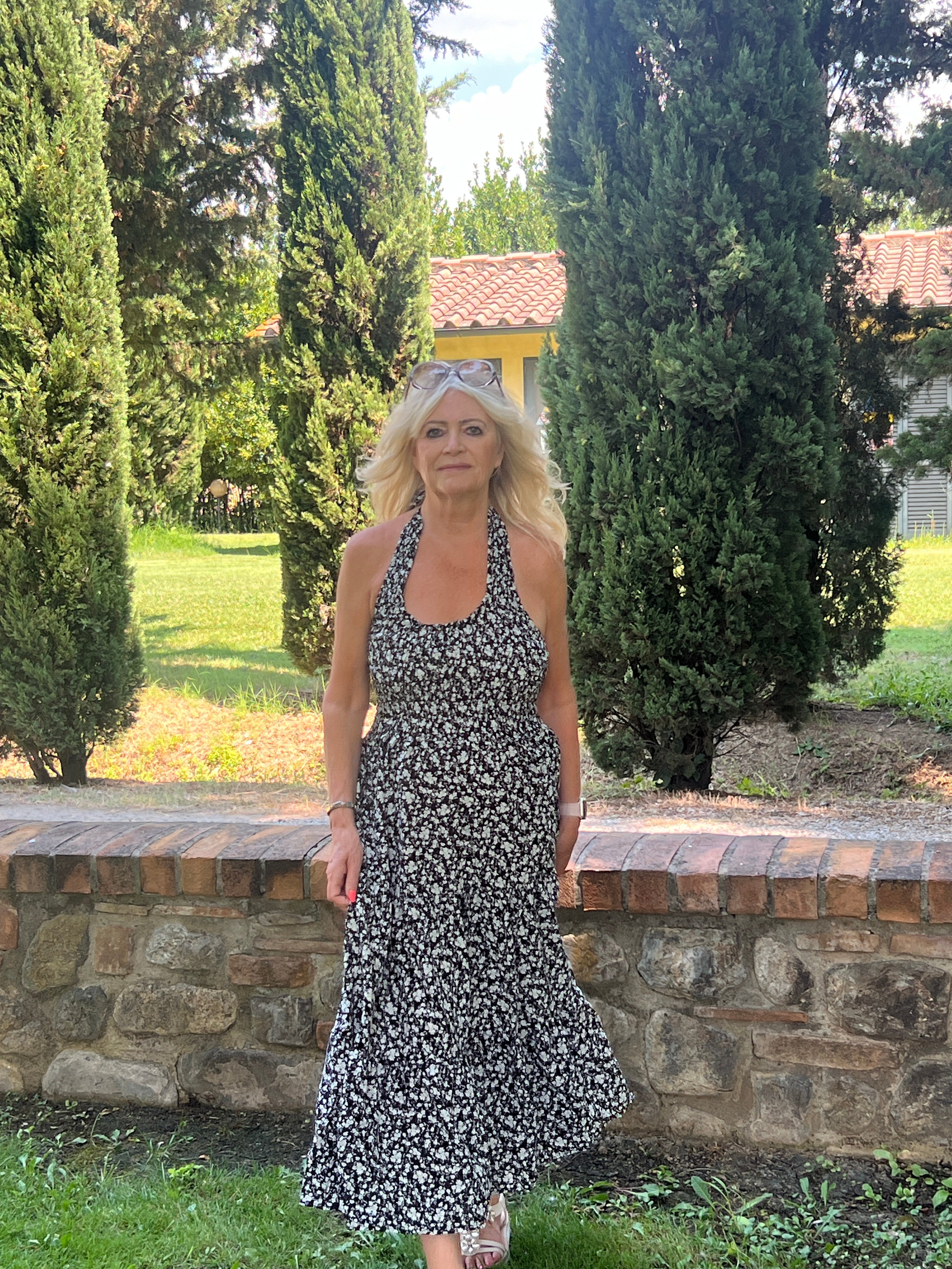 Lysandra Floral Print Black Dress for Women - Elegant Summer Party, Wedding Guest & Casual Outfit