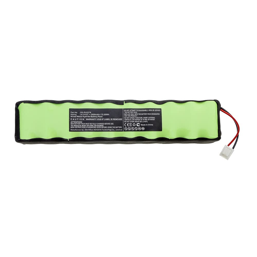 Synergy Digital 24V 3000mAh Ni-MH Replacement Battery for Rowenta RH877101/HM0 & RS-RH5278 Vacuum Cleaners - Ultra High Capacity, Long-Lasting Power for Deep Cleaning Carpets, Floors, and Pet Hair Removal