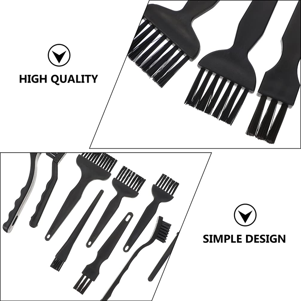 Multifunctional Cleaning Brush Kit for Keycaps, Tablets, Printers, Circuit Boards, Screens & Hair - Soft Bristle Brush for Electronics, Computers & Phones - Perfect for Tech Maintenance & Home Cleaning