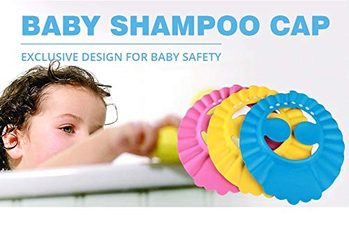 Killerzone Baby Shampoo Hat - Adjustable Soft Bath Visor Cap for Toddlers & Kids | Water Protection for Shower & Hair Washing | Perfect for Bath Time & Baby Hair Care