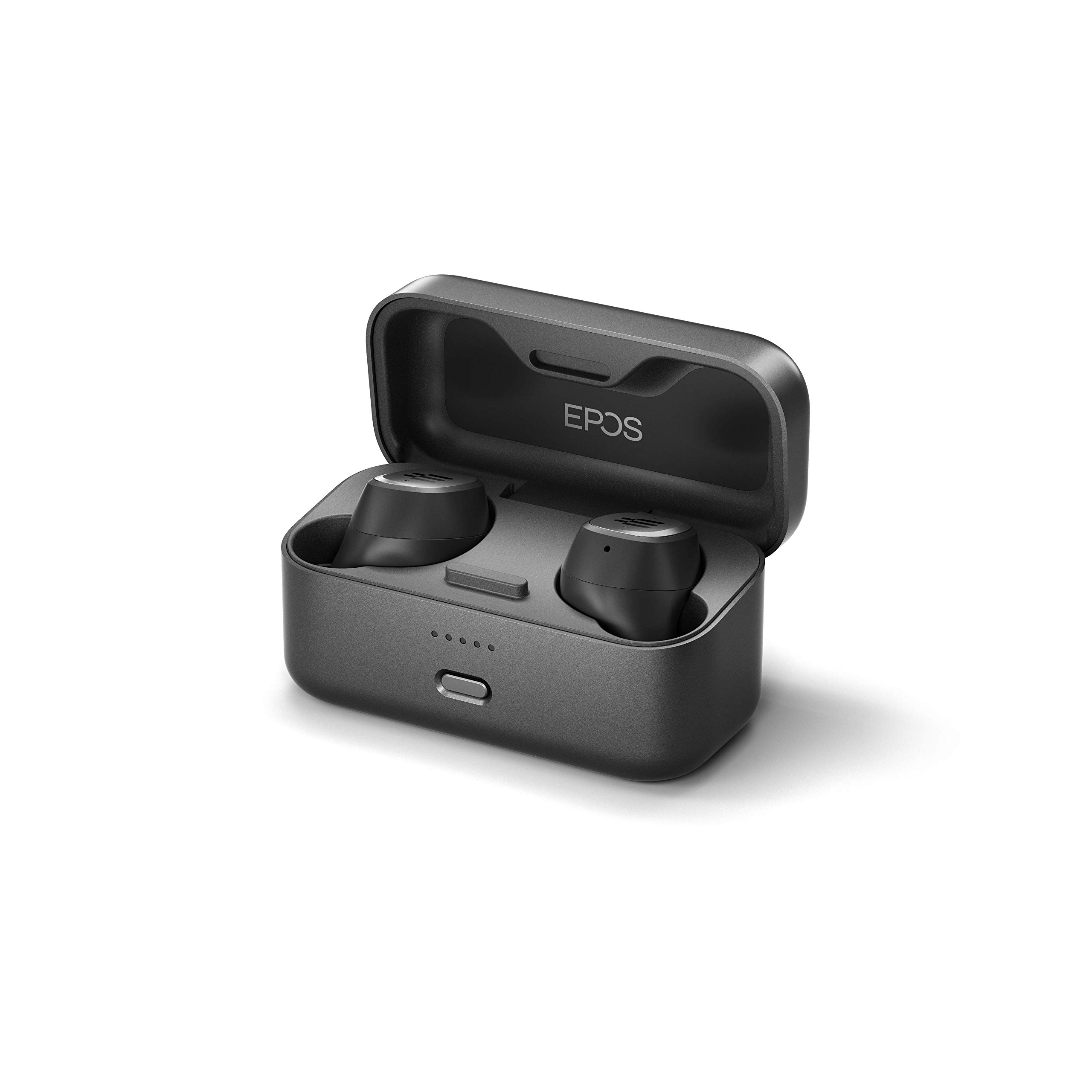 EPOS GTW 270 Wireless Gaming Earbuds - Bluetooth In-Ear Headphones for Mobile & PC Gaming, Android Compatible, Noise Cancelling Mic, Black/Grey - Perfect for Travel, Commuting & Competitive Esports