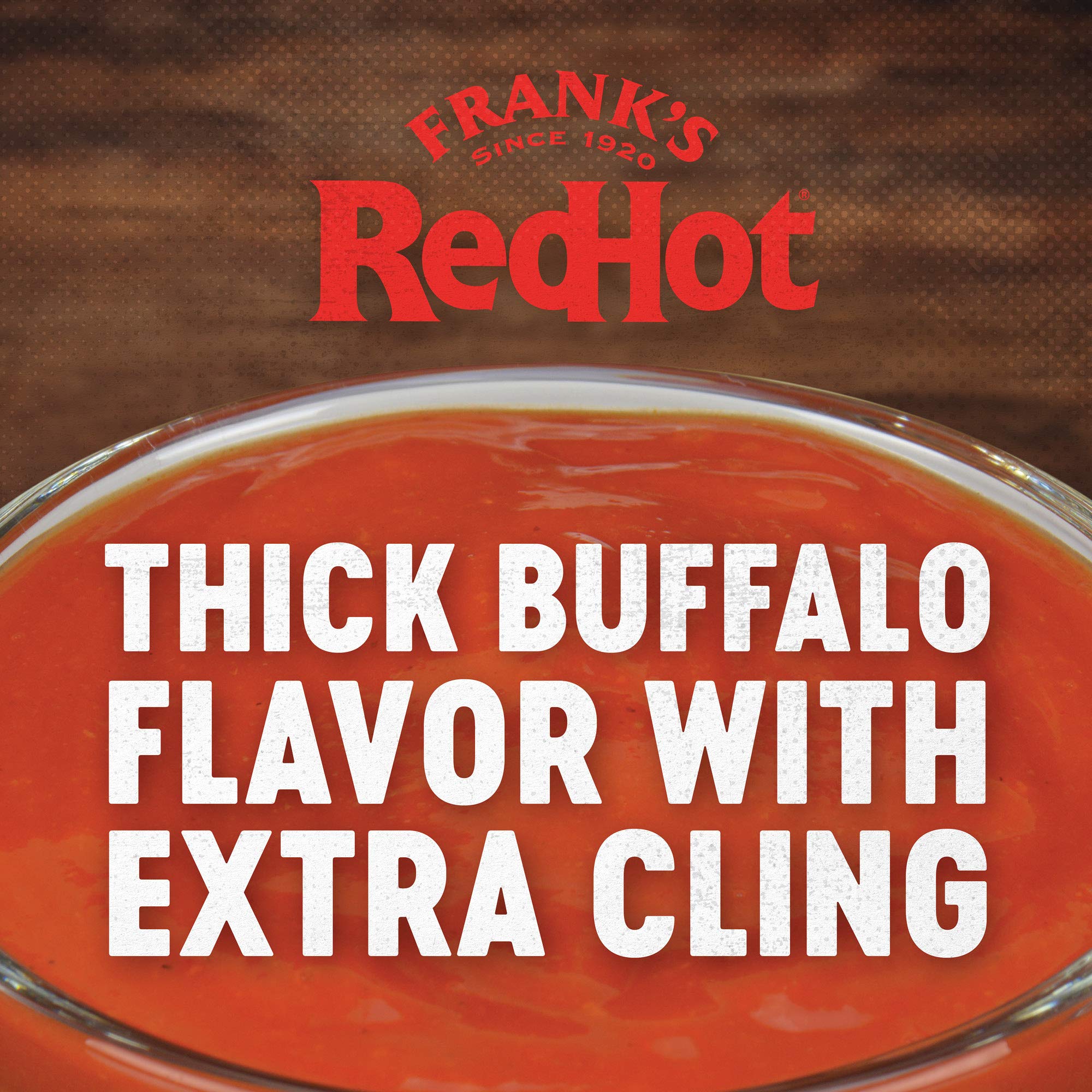 Frank's RedHot Buffalo Sandwich Sauce - 1 Gallon Jug of Thick & Spicy Hot Sauce for Sandwiches, Burgers, Wings & Dips | Perfect for Restaurants, Catering & Home Cooking