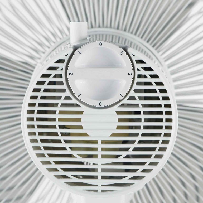 16 Inch Cornell Stand Fan CFNS163WH - Powerful 3-Speed Adjustable Floor Fan for Home, Office, and Bedroom Cooling - Quiet Oscillating Tower Fan with Remote Control for Summer Comfort