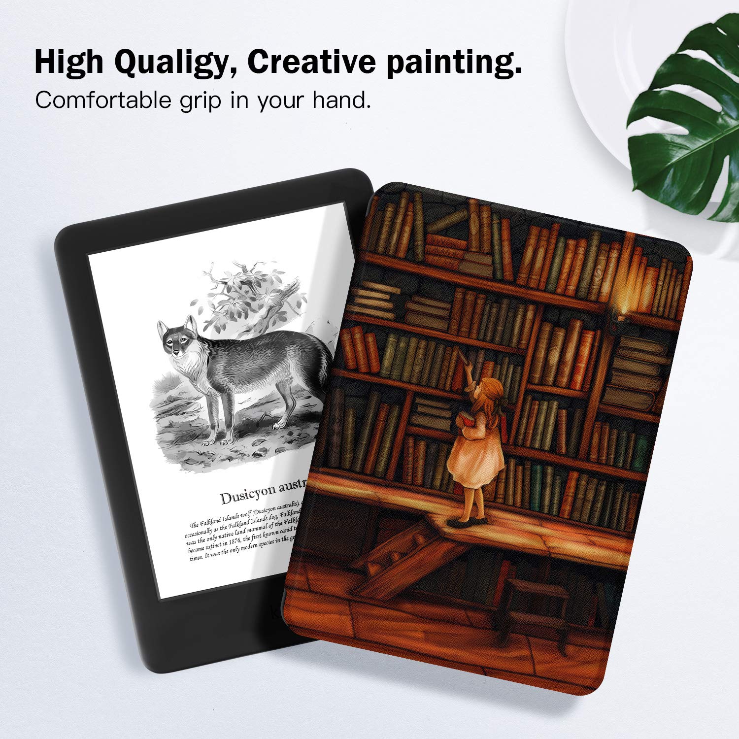 Ayotu Premium PU Leather Case for Kindle 10th Generation (2019 Model) - Auto Wake/Sleep Protective Cover - Compatible with Amazon Kindle 2019 Only (Not for Kindle 2022, Paperwhite or Oasis) | Perfect for Reading, Travel & Daily Use