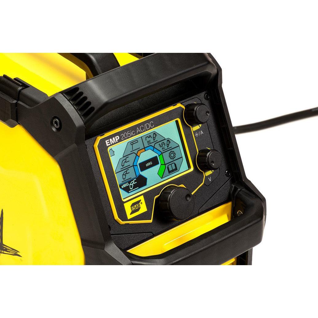 ESAB Rebel 205ic AC/DC Multiprocess Welder 0558102553 - Professional Welding Machine for Home, Workshop & Industrial Use