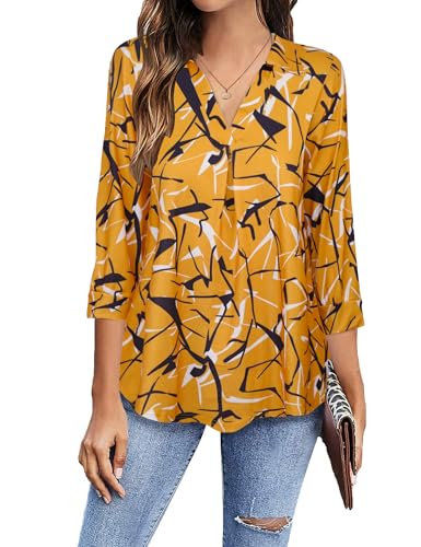 Patterned Deep Yellow