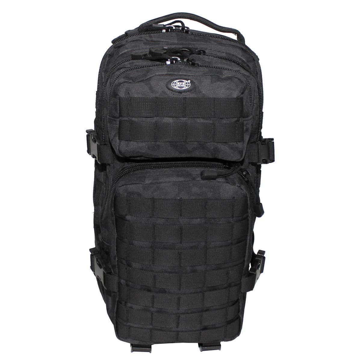 Tactical Backpack Assault Pack - Night Camo Military Rucksack for Outdoor Hiking, Camping & Travel | Durable & Waterproof