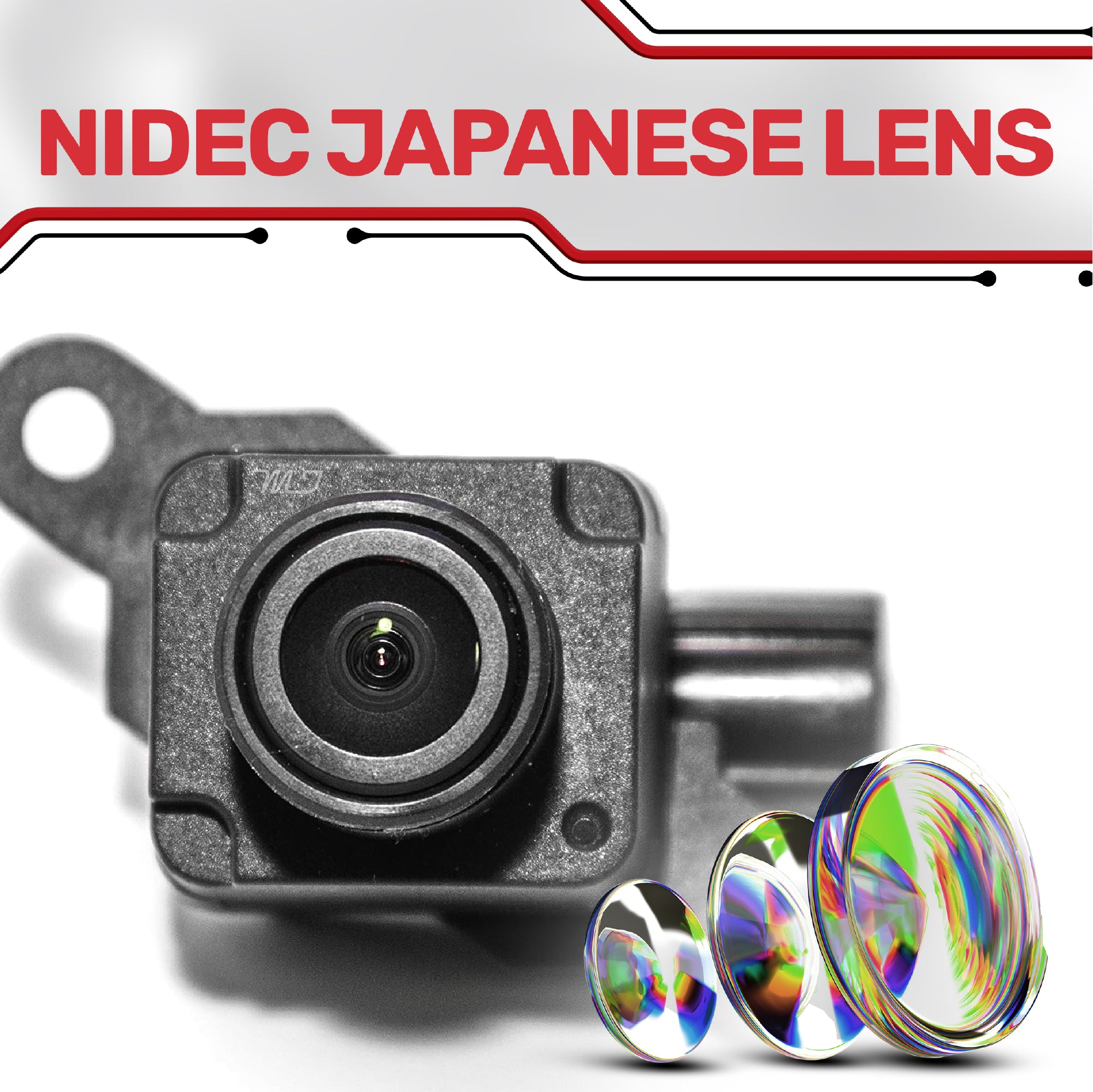 2016-2017 Dodge Ram OEM Backup Camera Replacement - Part #68274731AA AB AC AD AE - Perfect for Parking & Towing Safety