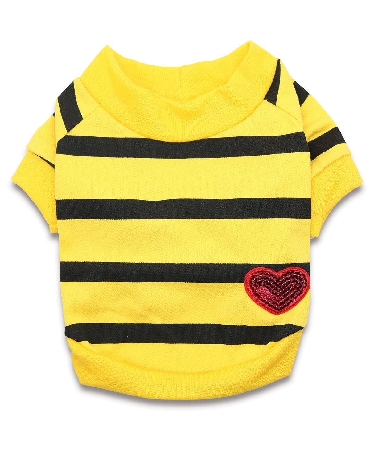 Striped Bulldog Sweater for Medium Dogs - Cozy Pet Jumper for Walks & Play