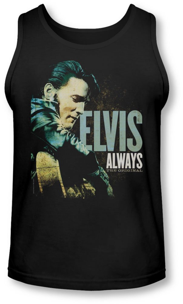 Elvis - Men's Always The Original Tank Top for Casual Wear, Gym & Summer Outfits | Vintage Style Sleeveless Shirt