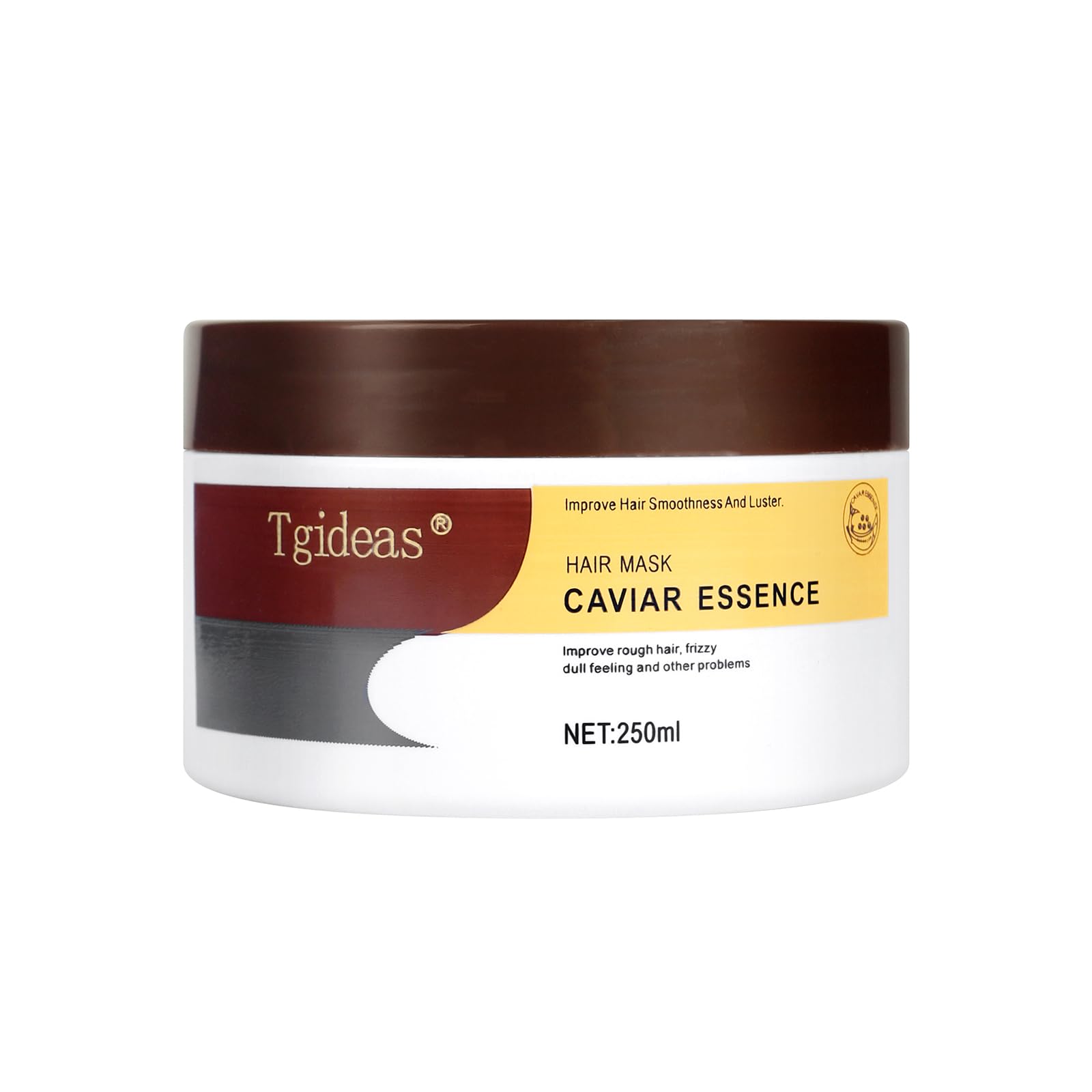 Hydrating Collagen Hair Mask for Dry Damaged Hair - Deep Repair Conditioning Treatment with Keratin & Argan Oil | Hair Smoothing Masque for All Hair Types (8.45 Oz) | Perfect for Salon-Quality Hair Care at Home, Post-Color Treatment & Heat Styling Recovery