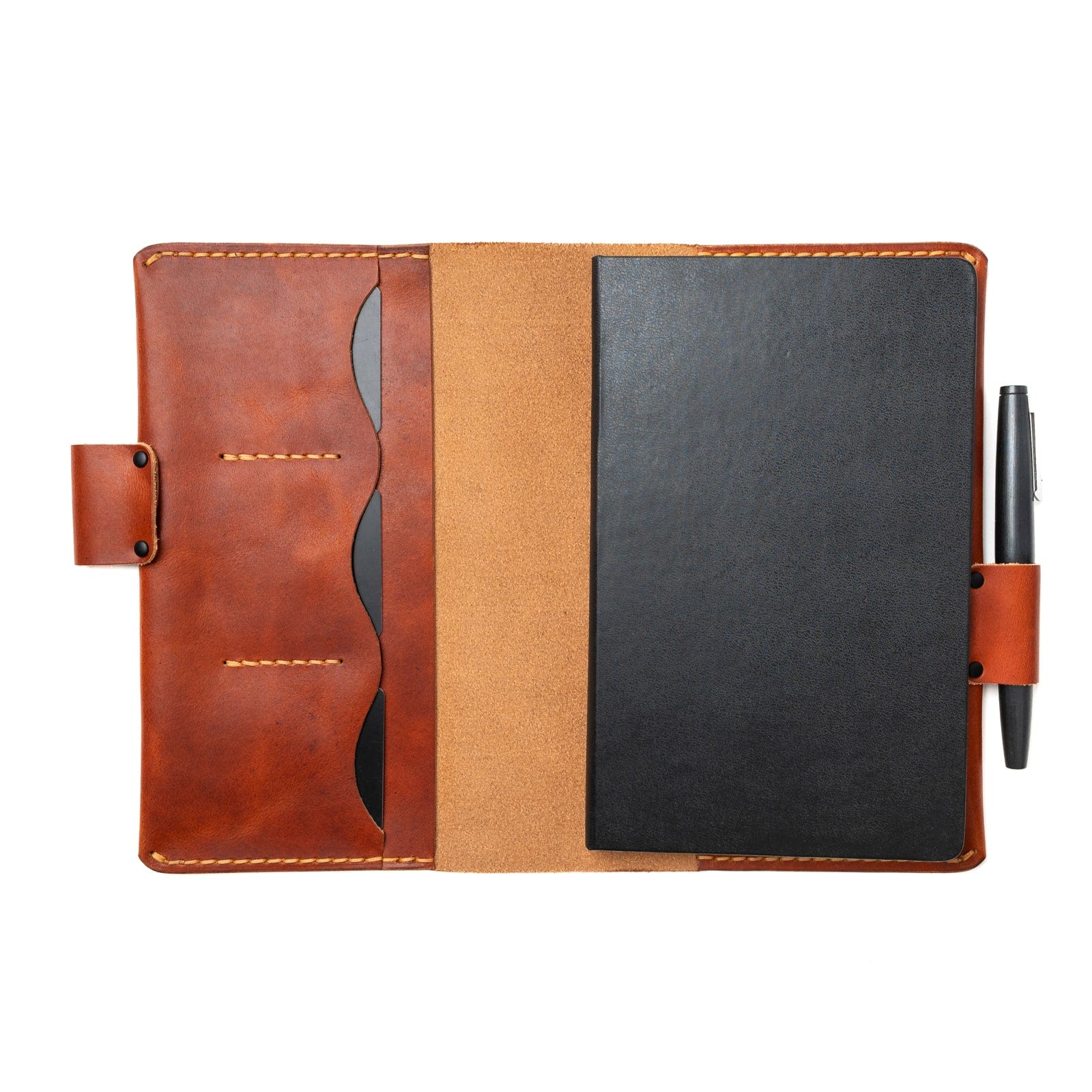 Genuine Leather Moleskine Large Notebook Cover - Premium Protection for XL Notebooks | Perfect for Journaling, Sketching & Business Meetings