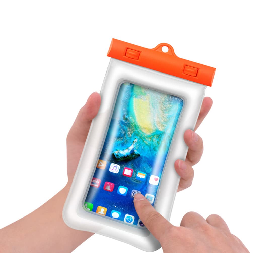 BESPORTBLE Clear Waterproof Phone Pouch - Credit Card Holder Case for Swimming, Beach & Outdoor Activities | Underwater Phone Protector Bag with Hanging Strap for iPhone & Samsung