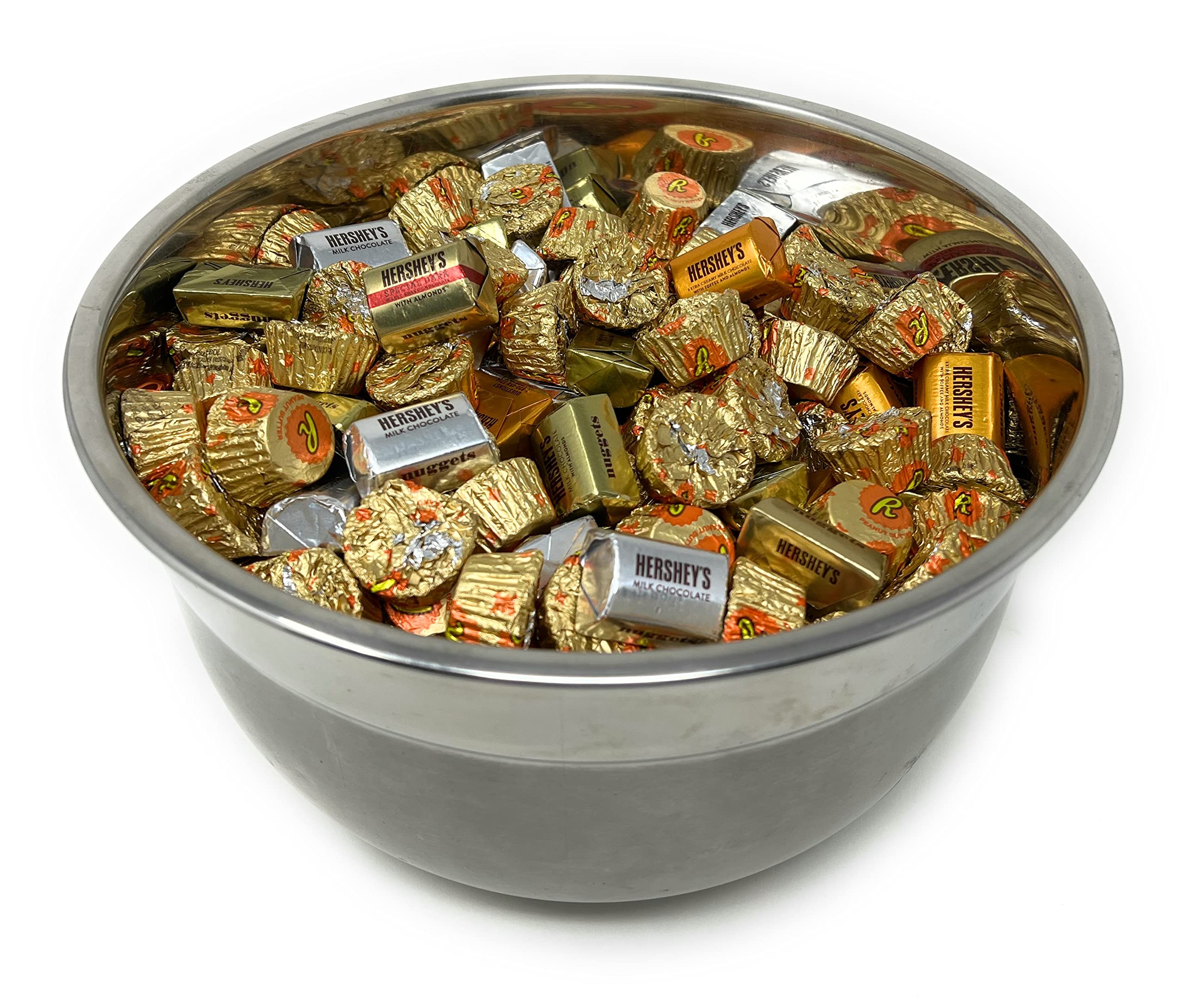 Hershey's Mini Peanut Butter Cups Chocolate 7 Lbs Bulk Candy - Party & Office Snacks