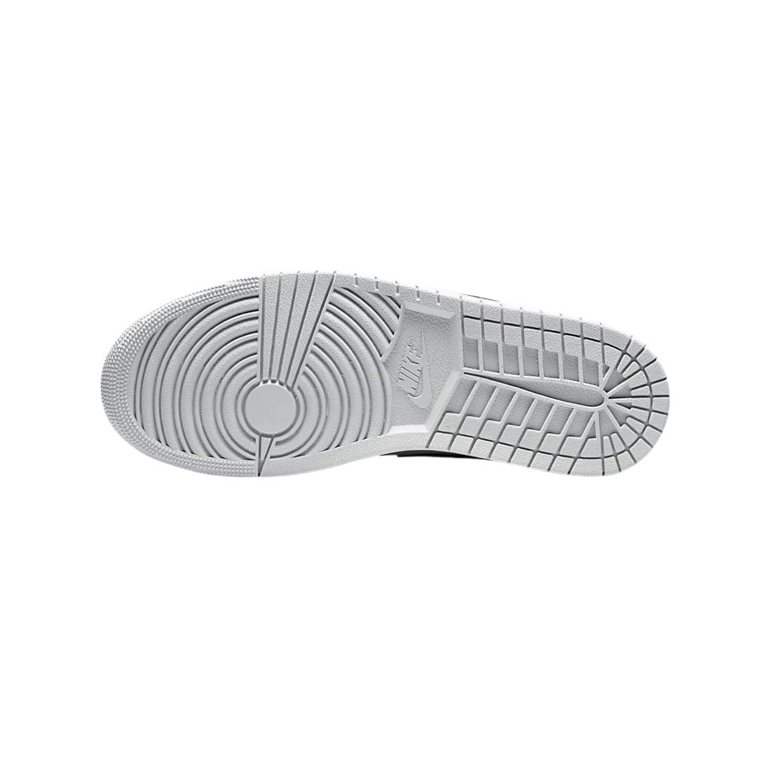 Air Jordan 1 Low GS Sneakers - Light Smoke Grey/Black/White Basketball Shoes for Girls - Perfect for School, Sports & Casual Wear