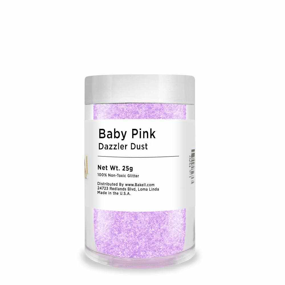 Baby Pink Craft Glitter - Dazzler Dust® for DIY Decorations, Scrapbooking & Party Supplies | Perfect for Home Decor, Wedding Invitations & Kids Art Projects