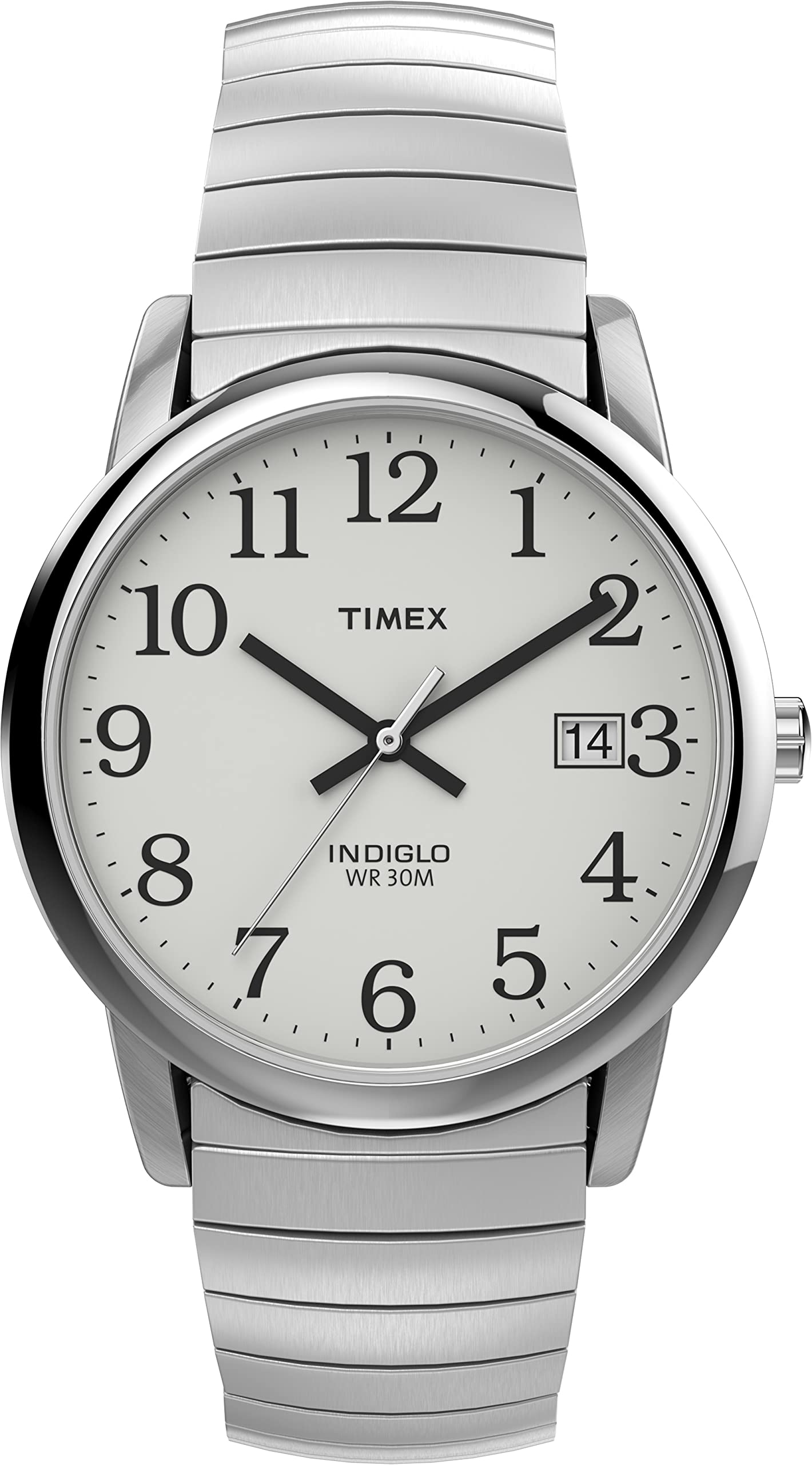 Timex Easy Reader 35mm Date Window Watch with Expansion Band - Classic Casual & Dress Watch for Men & Women | Perfect for Office, Everyday Wear & Special Occasions