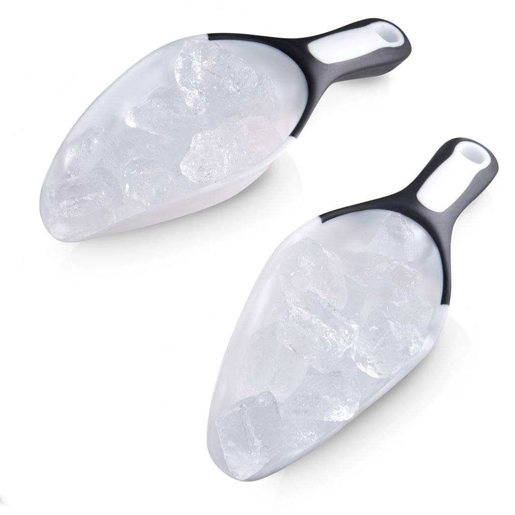 Stainless Steel Large Scooper for Dry Goods - 1-Pack Ice Scoop for Ice Machine, Flour & Coffee Measuring Scoop - Dishwasher Safe Pet Food Scoop for Dog & Cat - Perfect for Kitchen, Pantry, Baking & Coffee Brewing