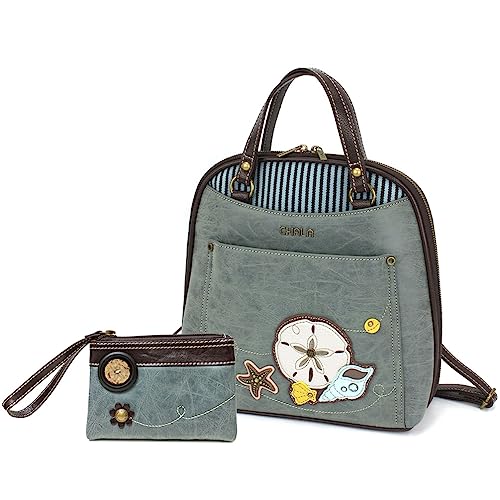 Sand Dollar Backpack and Wallet Combo