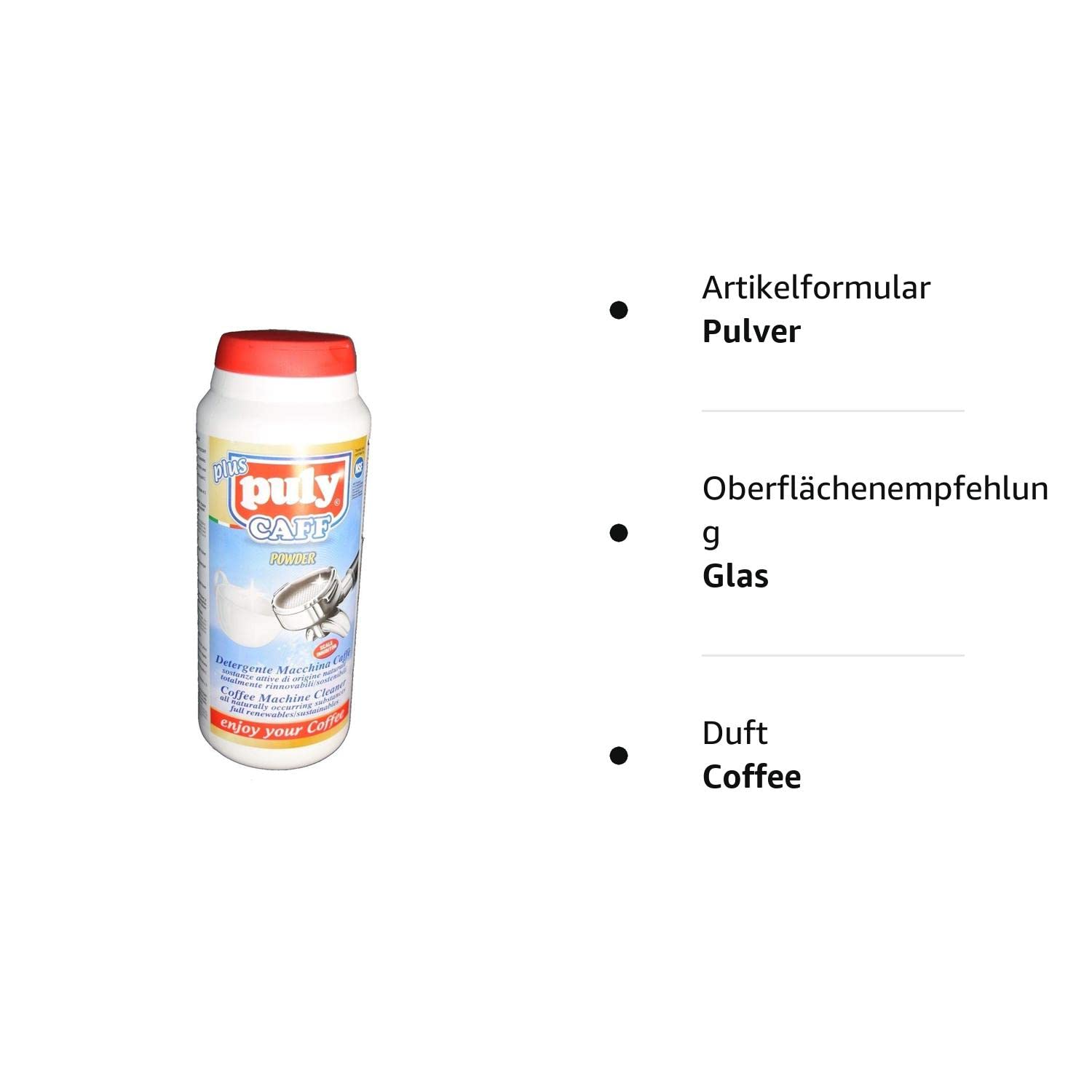 Puly Caff Plus Espresso Machine Cleaner - 32 oz | Professional Coffee Maker Descaler & Detergent | Perfect for Home & Commercial Espresso Machines