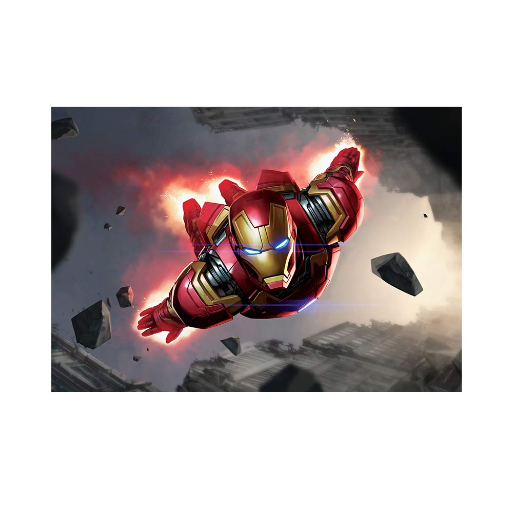Iron Man 1000 Piece Jigsaw Puzzle for Adults & Teens - Marvel Avengers Superhero Puzzle Game for Home Decor, Family Bonding & Stress Relief