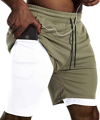 Army Green White