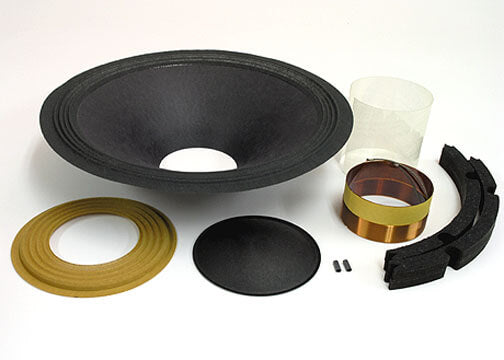 Eminence DeltaLite II 2515ARK 8 Ohm Speaker Recone Kit - Perfect for Guitar Amps, Bass Cabinets & PA Systems
