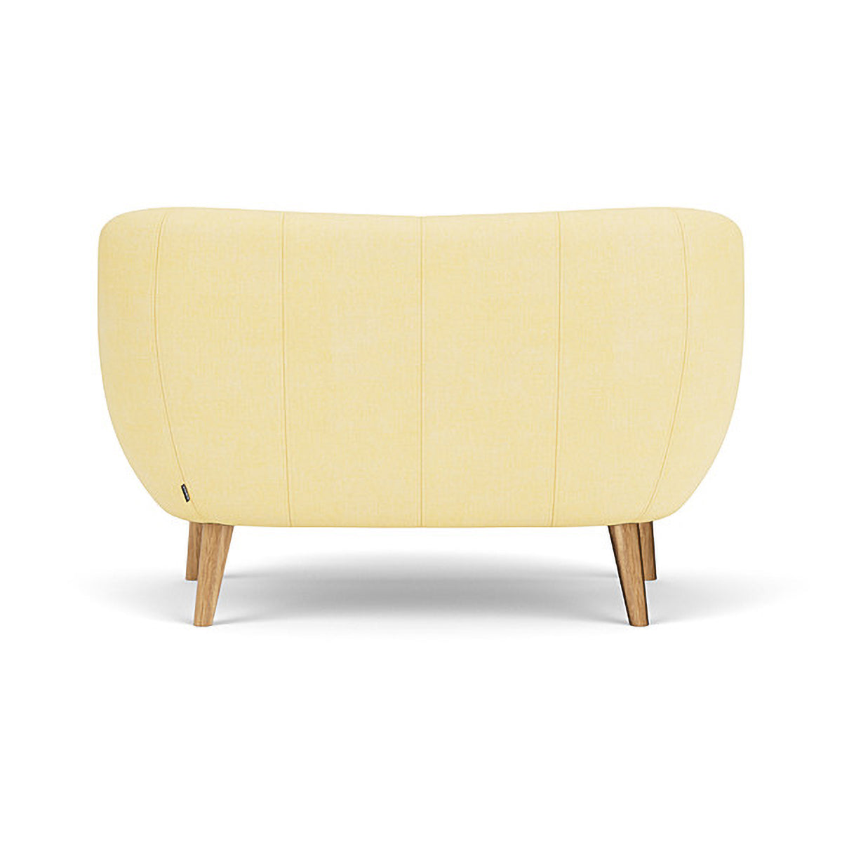 Herman Fabric 2 Seater Sofa - Modern Living Room Couch for Small Spaces, Apartment & Home Decor - Comfortable Loveseat with Soft Upholstery for Relaxing, Entertaining & Cozy Lounging