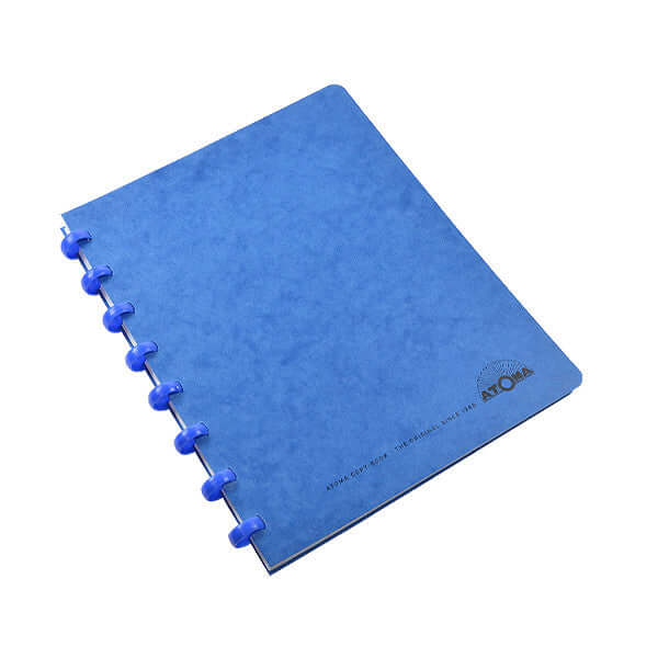 Atoma Classic Colours Card Cover Disc Bound Refillable Notebook 165 x 210mm - Customizable Planner for Office, School & Journaling