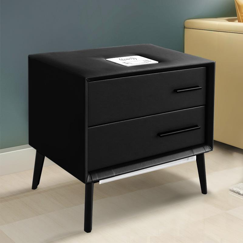 ALYA™ SMART Bluetooth Bedside Table - Wireless Charging Nightstand with LED Lights & USB Ports, Modern Bedroom Furniture for Home Decor - Perfect for Bedrooms, Dorms, and Apartments