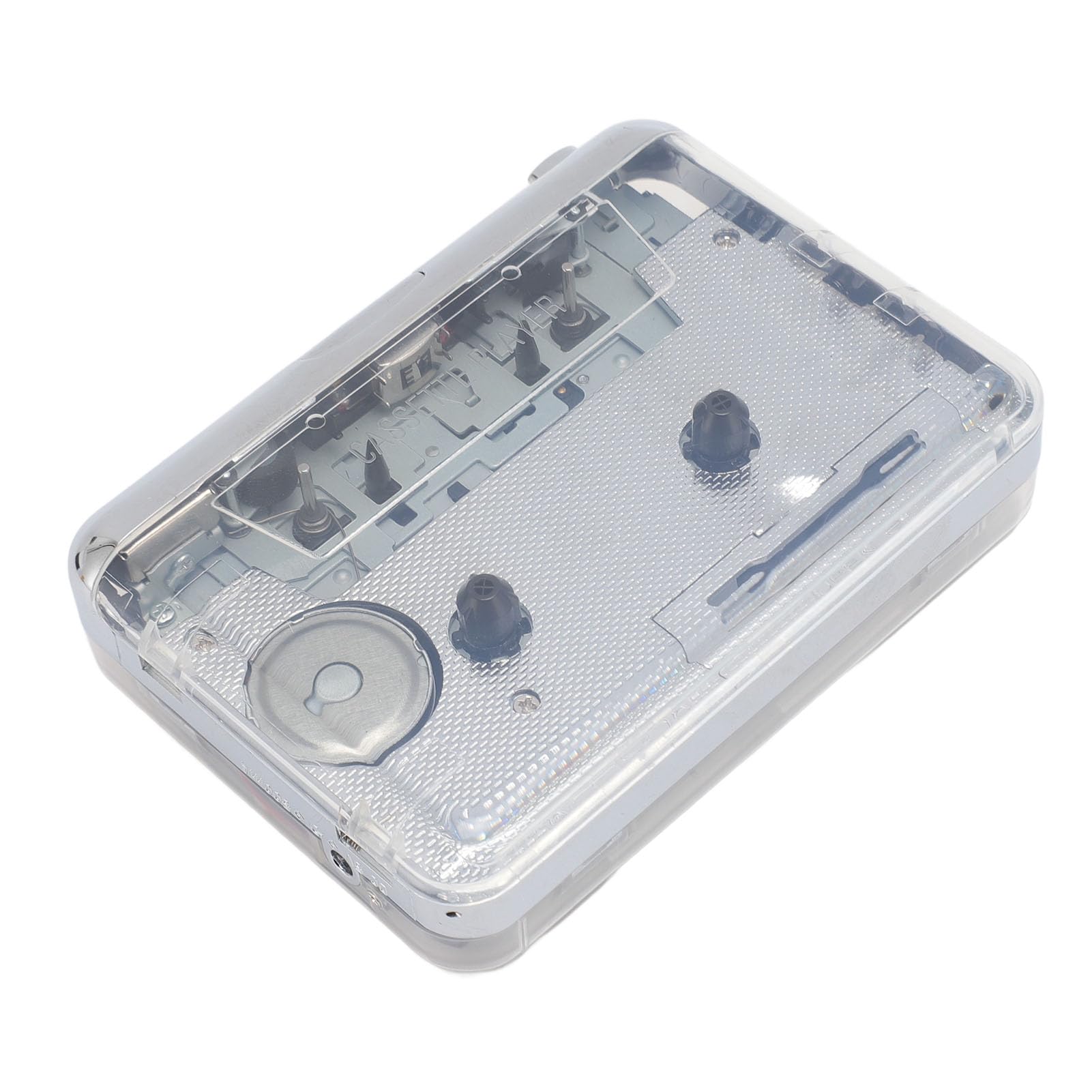 Portable Cassette Tape Player with Stereo Sound & 3.5mm Jack - Convert Cassette to MP3 for Home, Travel & Nostalgic Music Listening