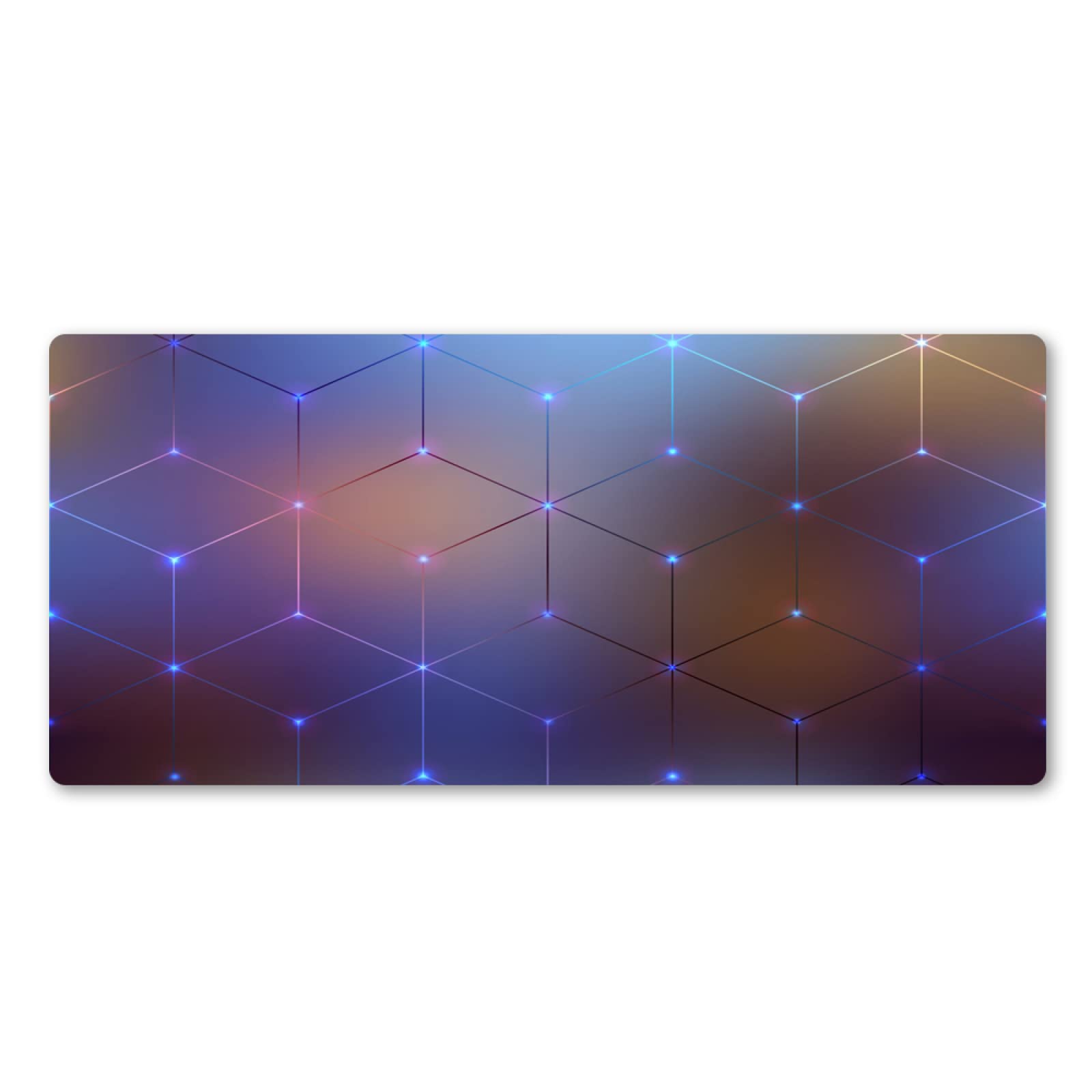Ergonomic Non-Slip Mouse Pad with Waterproof Surface - 1200x400x3mm Large Gaming & Office Desk Mat for Computers, Laptops - Perfect for Work, Home, and Professional Gaming Setups
