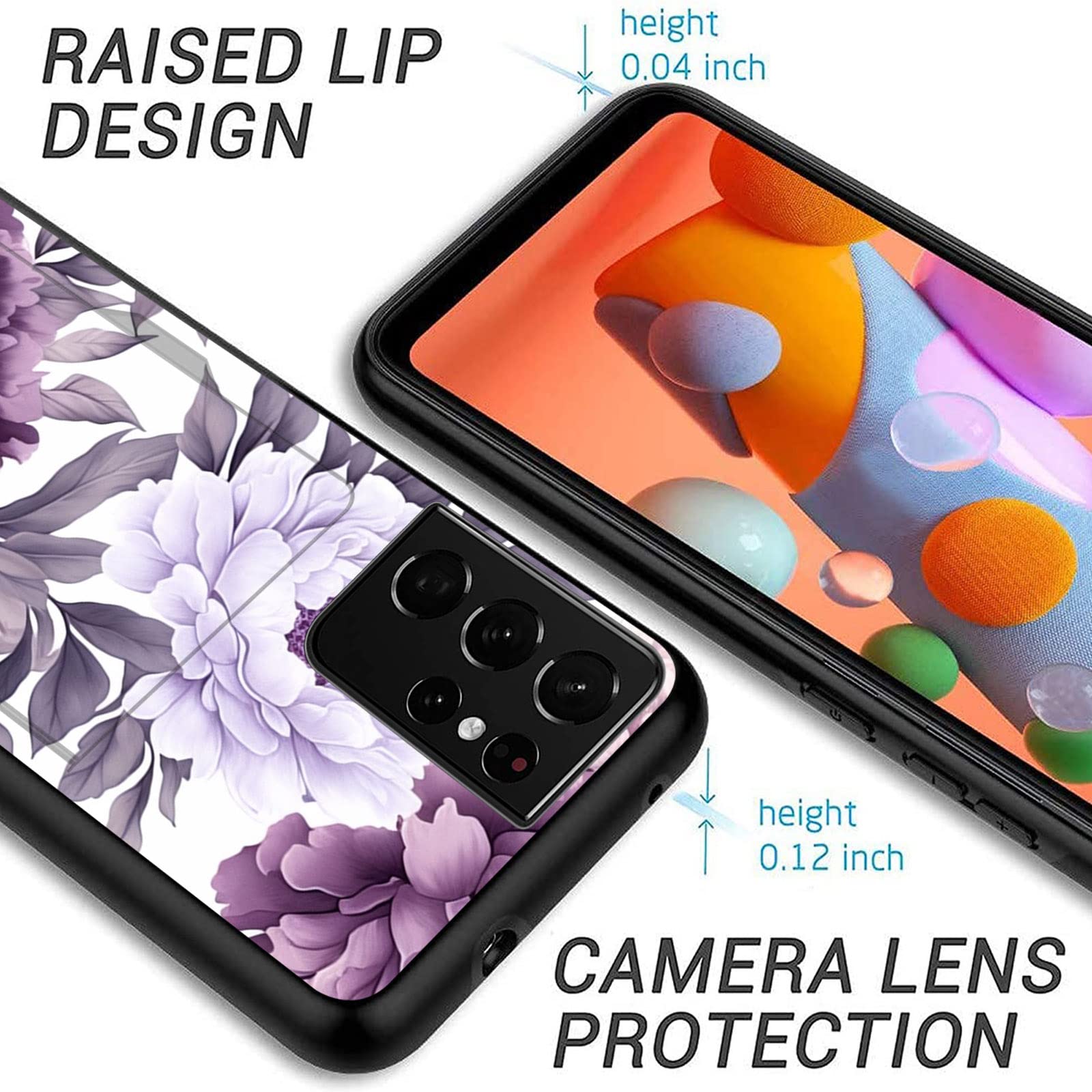 Shockproof Armor Hybrid Case for Samsung Galaxy S21 Ultra 6.8
