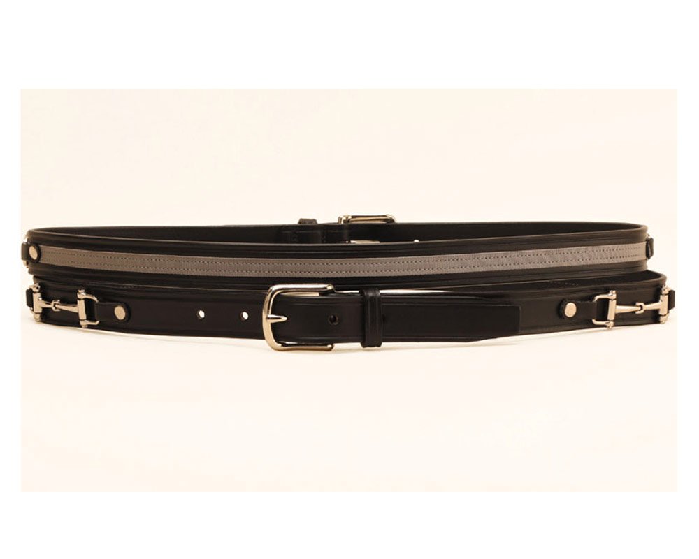 Tory Bit Belt with Ribbon - Adjustable Equestrian Belt for Horse Riding & Western Fashion | Perfect for Riders, Cowboys & Country Style Outfits