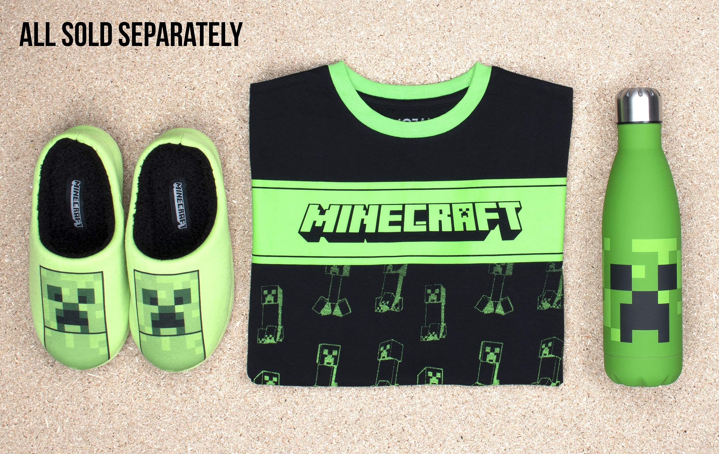**Minecraft Creeper T-Shirt for Boys - Black & Green Gaming Tee - Cool Gamer Kids Clothes - Perfect Gift for Minecraft Fans - Ideal for Gaming, Parties & Everyday Wear**