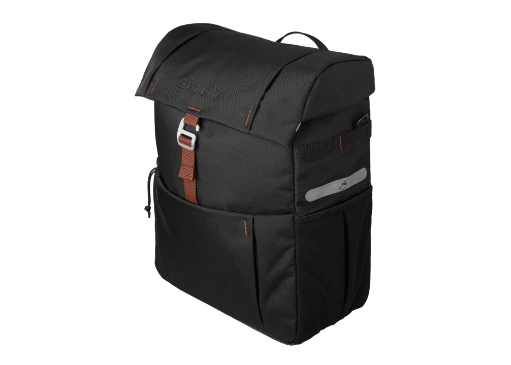 Gazelle Single Pannier Bag - Waterproof Bike Pannier for Commuting, Cycling & Outdoor Adventures - Perfect for Work, Shopping & Travel Accessories