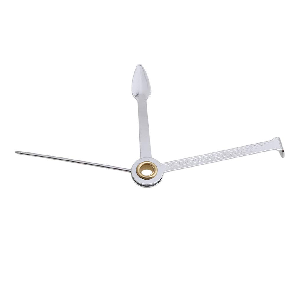Sevenfly 3-in-1 Alloy Metal Smoking Pipe Cleaner Tool with Reamer & Tamper - Silver Color | Perfect for Tobacco, Herb & Weed Accessories Cleaning & Maintenance