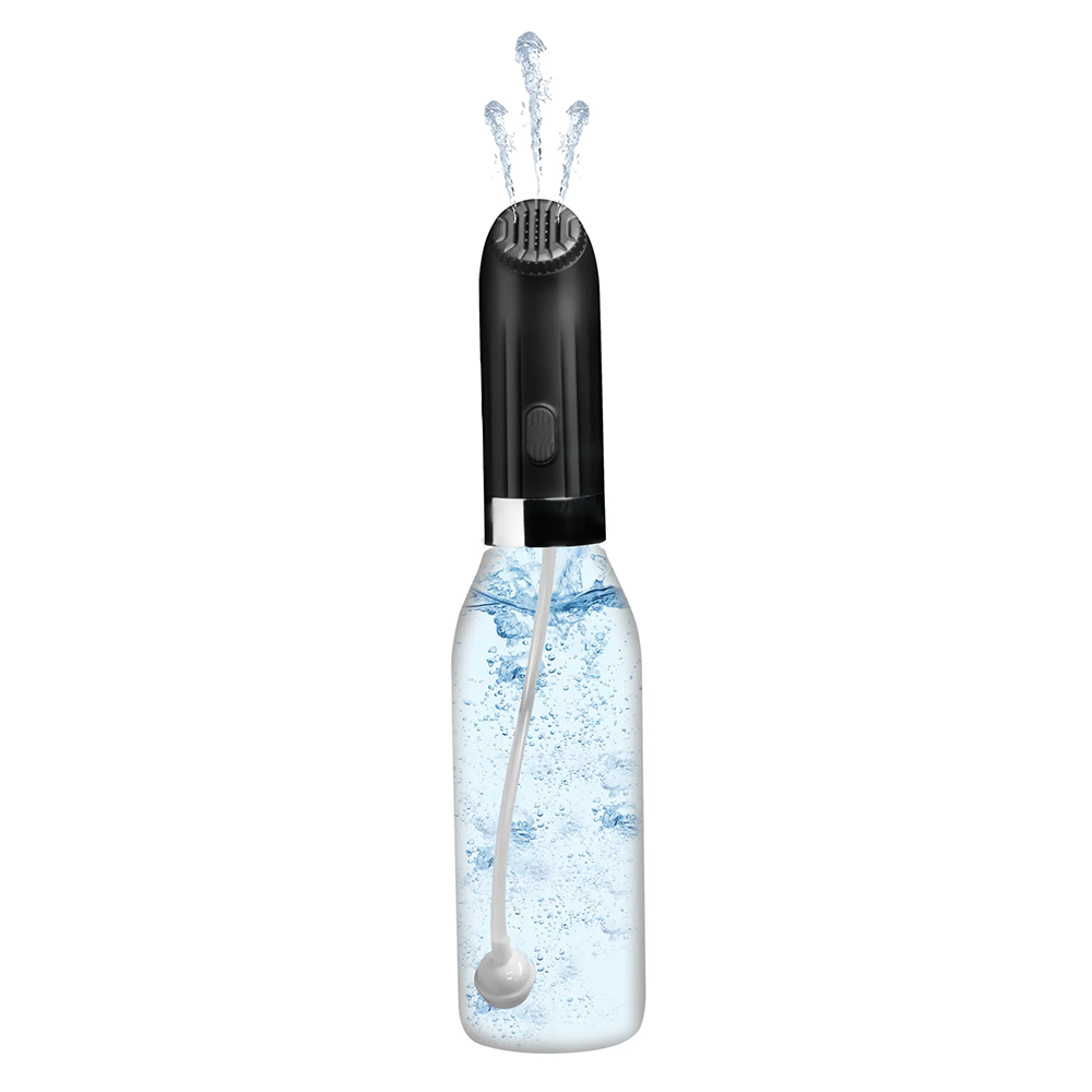 CleanStream Automatic Anal Enema Kit with 3 Interchangeable Nozzles - Colon Cleansing System for Home Use, Enema Therapy & Detox