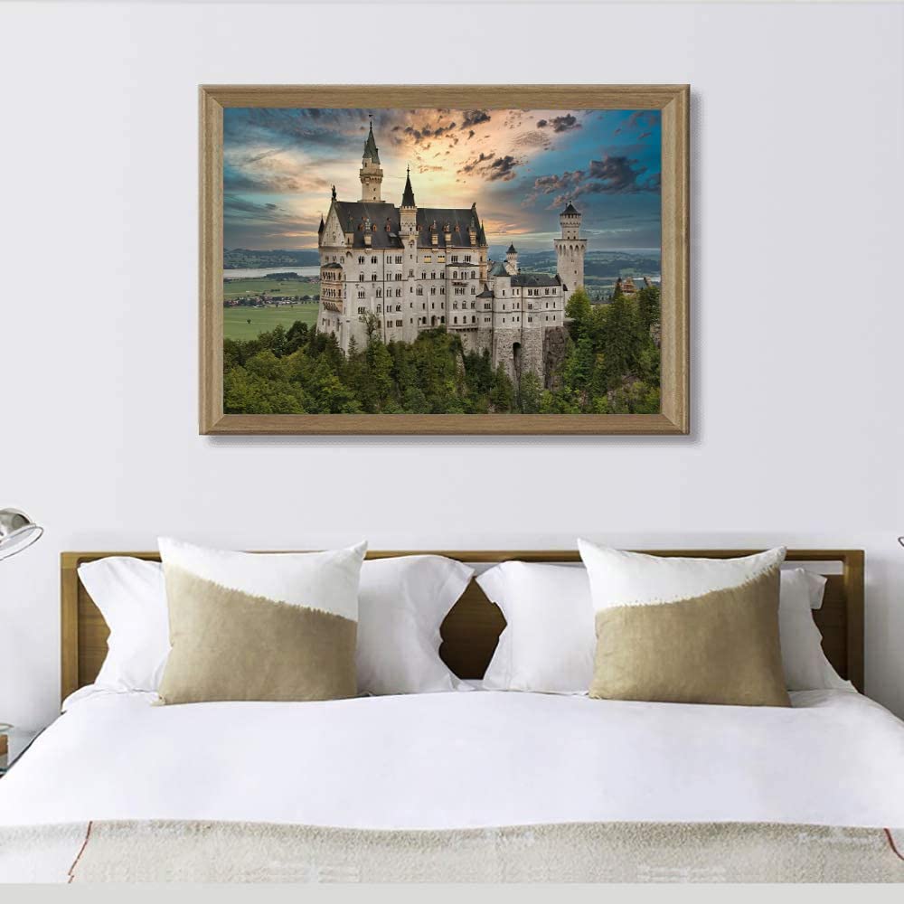 1000 Piece Budapest Night View Wooden Jigsaw Puzzle - Challenging Nature Scenery Puzzle for Adults, Perfect for Home Decor, Family Game Night & Stress Relief