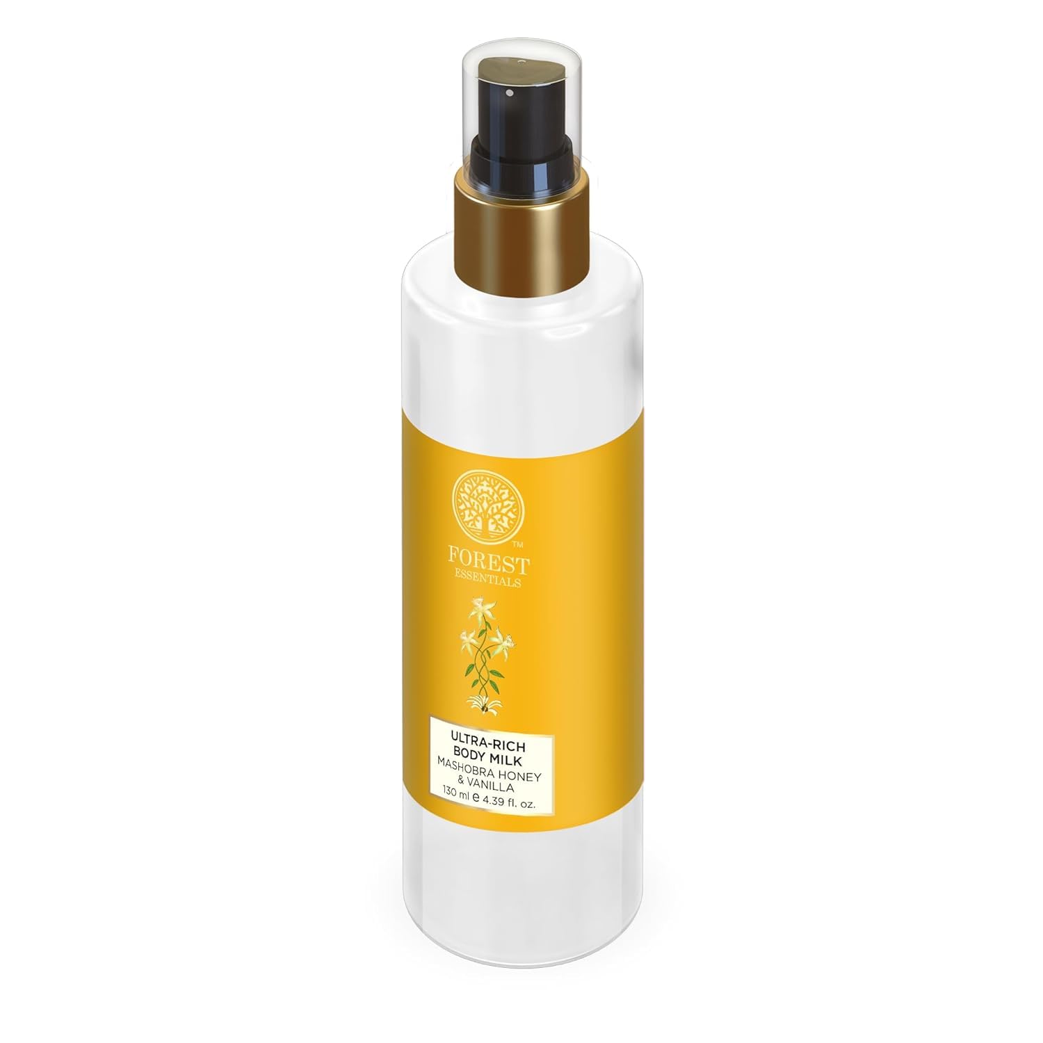 Fo.rest Essentials Ultra-Rich Body Lotion with Mashobra Honey & Vanilla - Deep Moisturizing for Dry Skin, Perfect for Daily Hydration & Relaxing After Shower