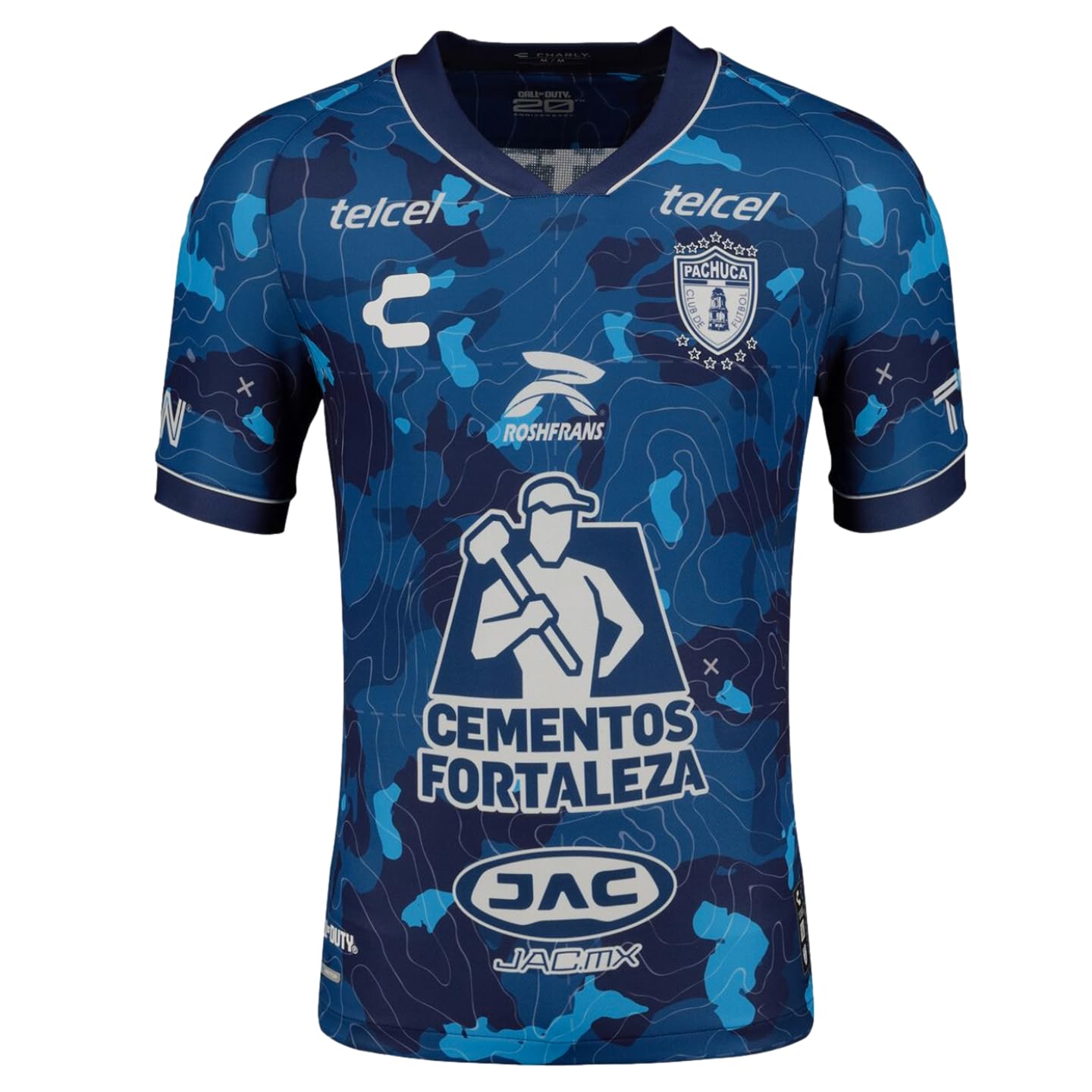 Charly x Call of Duty 23/24 Special Edition Liga MX Third Soccer Jersey - Official Licensed Gaming & Football Fan Apparel for Men - Perfect for Game Days, Cosplay & Soccer Matches